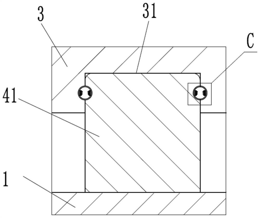 Building wall deformation joint construction structure