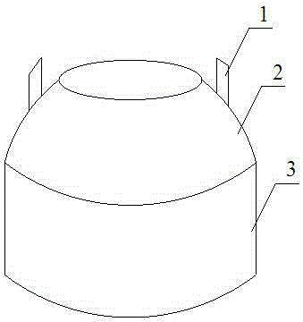 Tool for assisted construction of anti-subsidence manhole cover asphalt reinforcement layer