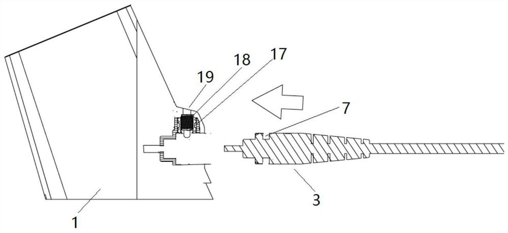 A locking mechanism and locking method for commodity anti-theft