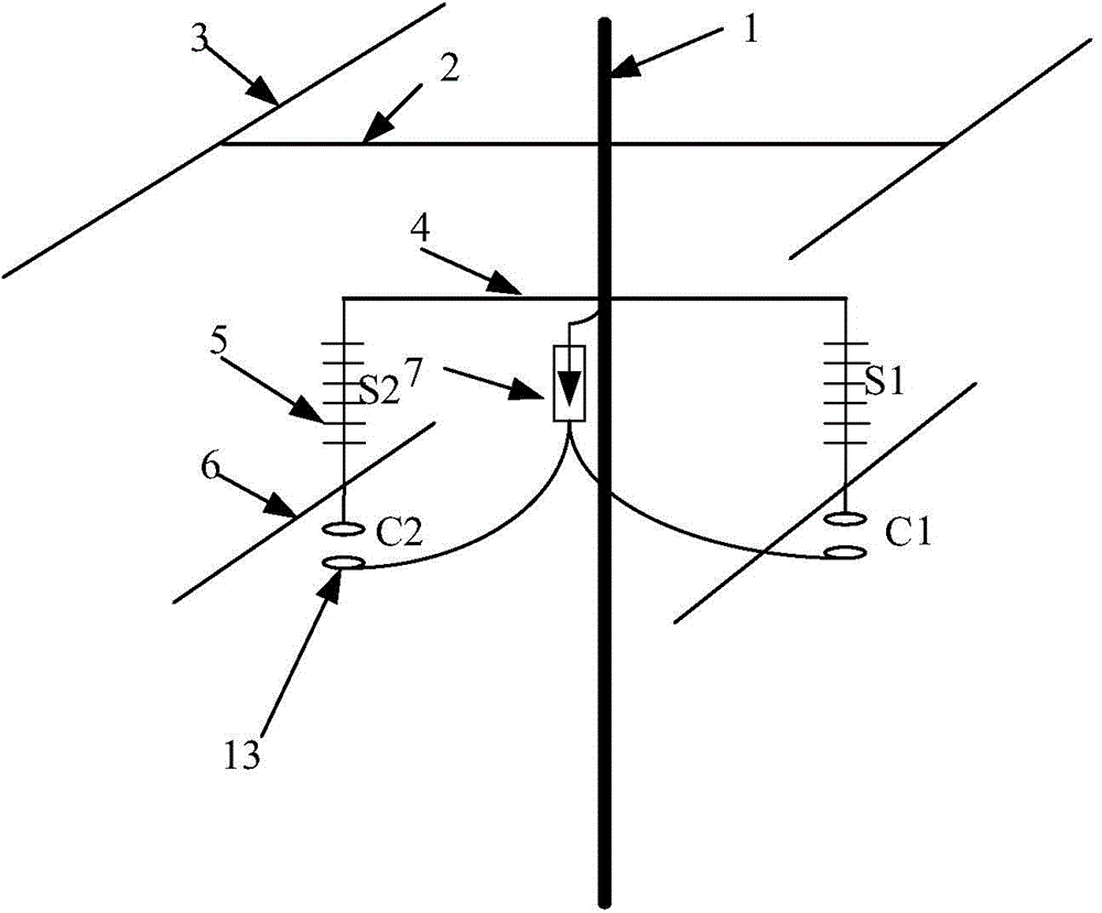 Extra-high voltage DC grounding electrode circuit protection system