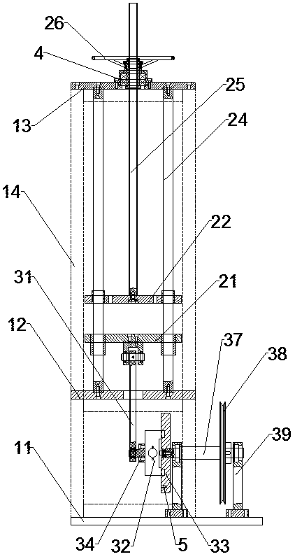 Multifunctional spring testing machine