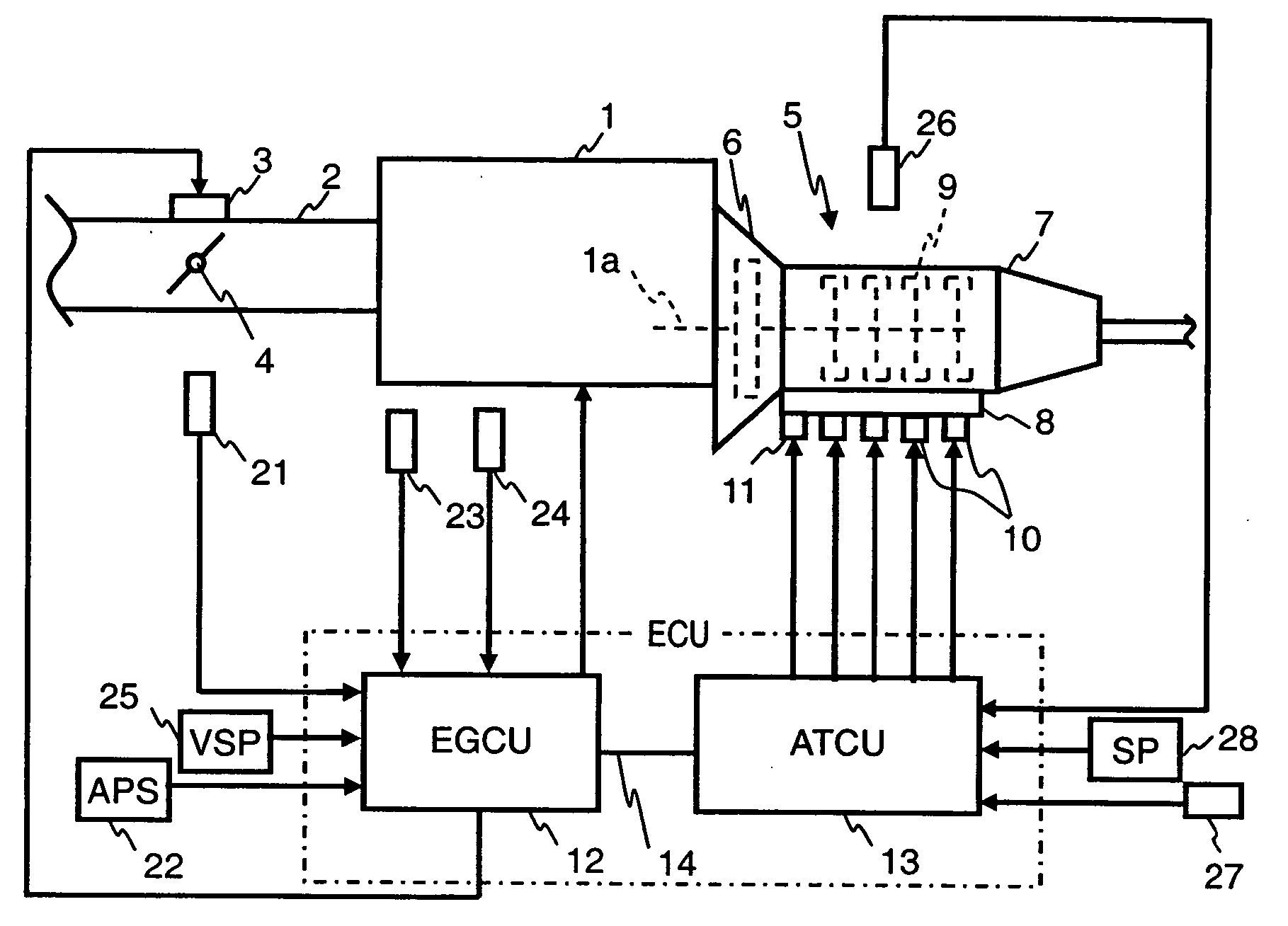 Engine torque control device