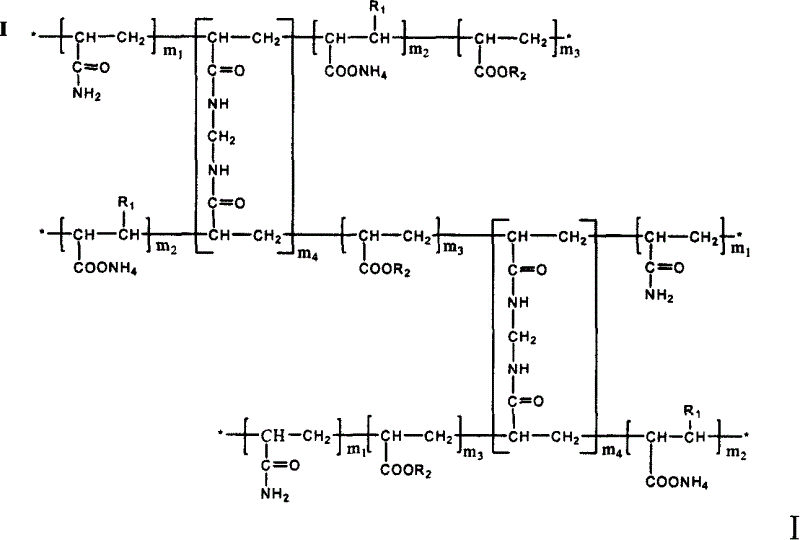 Method for preparing rapidly crosslinkable and easily breakable macromolecule thickener