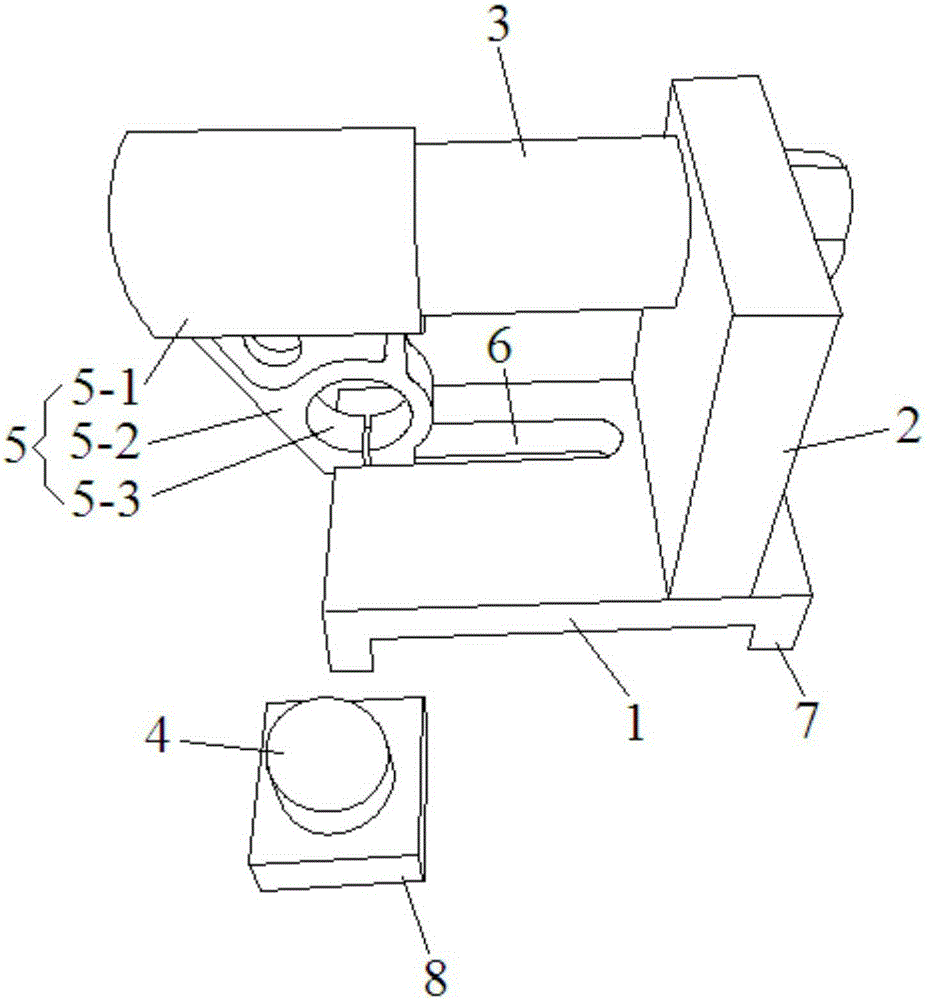 Detection tool for detecting machining size of midedge hanging frame