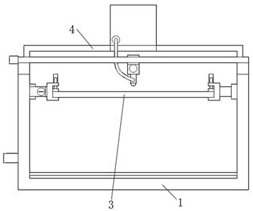 Workpiece surface paint spraying equipment for mechanical processing