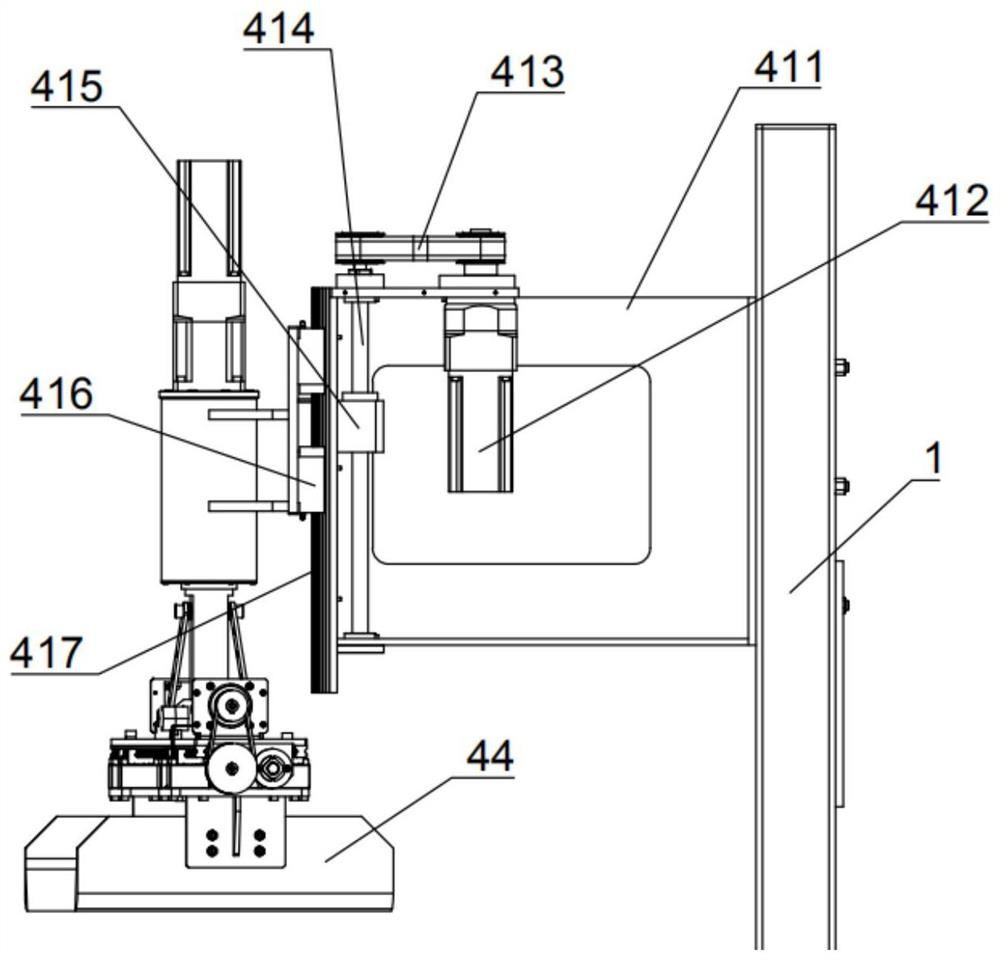 An automatic stirring tablet press machine for mud-like composite materials