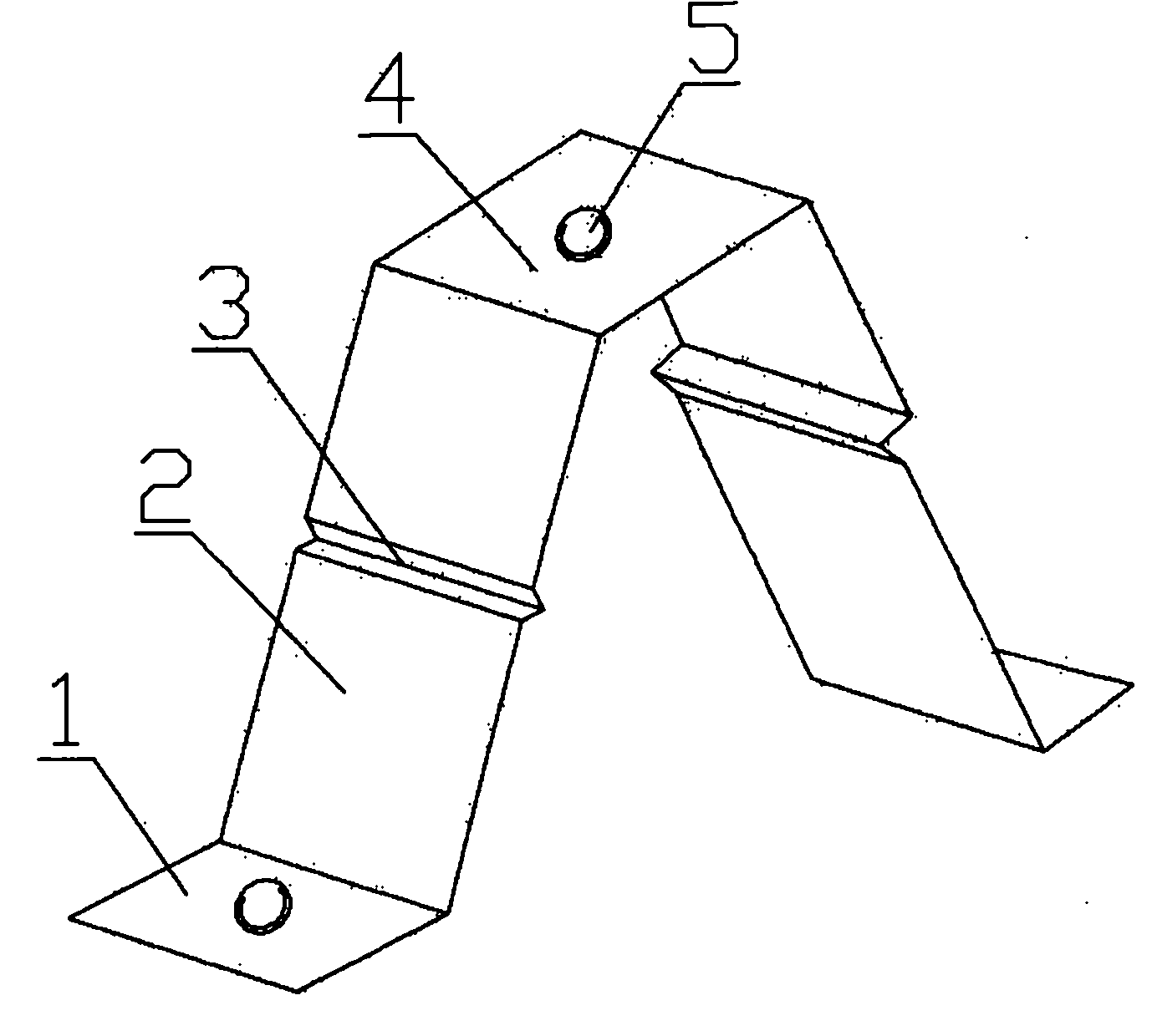 Wiper shaft fixing support