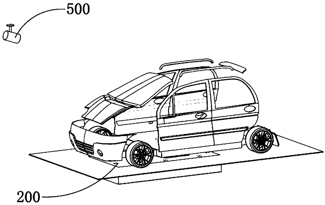 New energy automobile arc surface intercepting automatic docking and charging method based on internet of vehicles technology