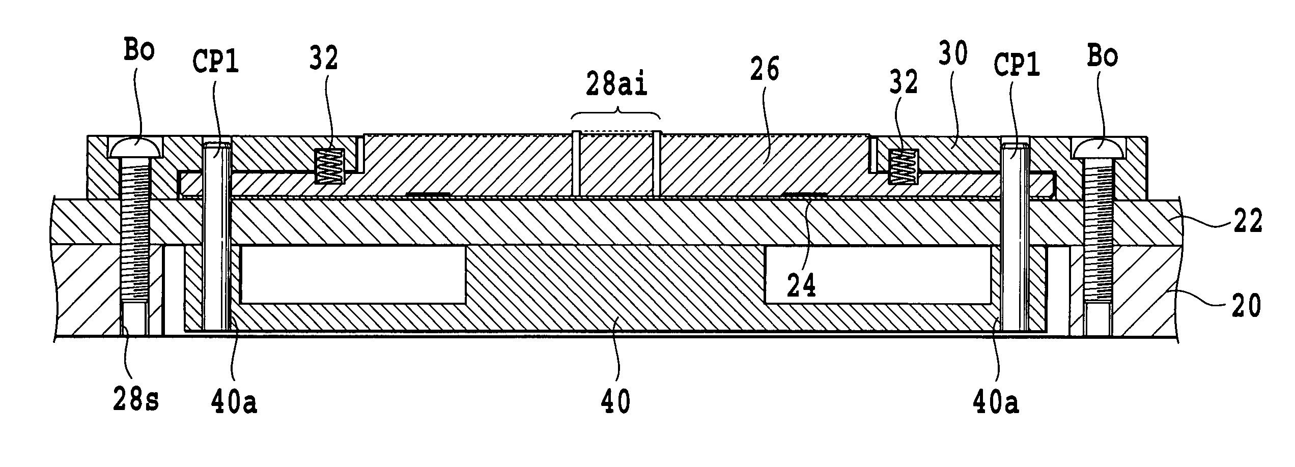 Method for assembling testing equipment for semiconductor substrate