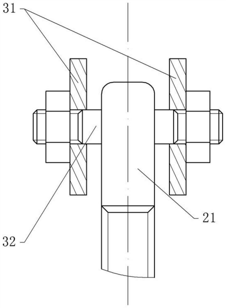 Diagonal bracing structure for formwork