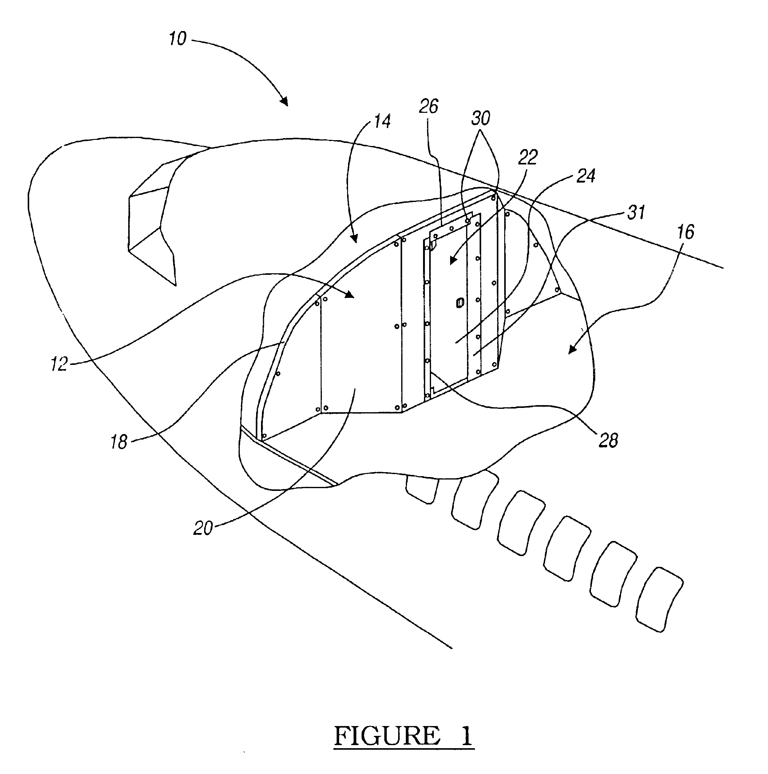 Ballistic resistant cap nut