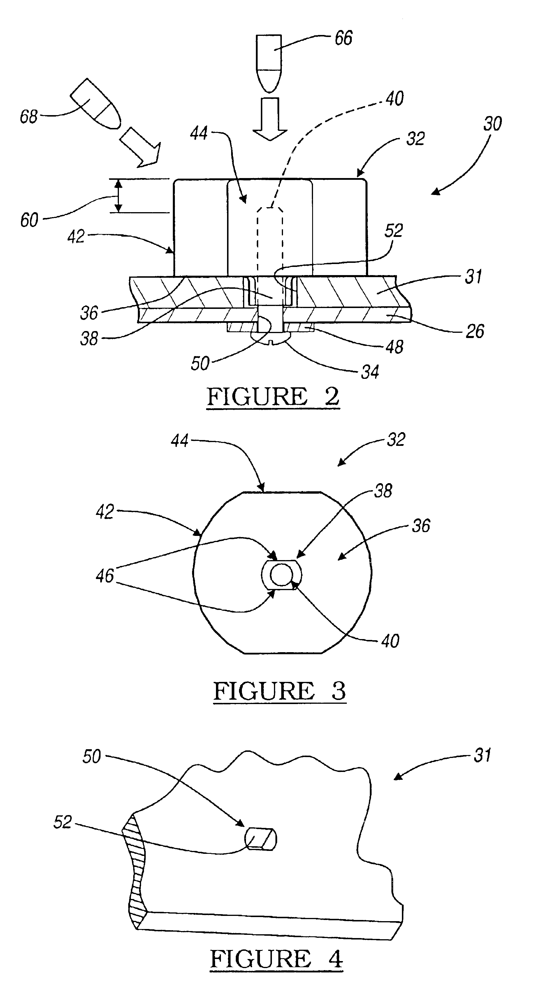 Ballistic resistant cap nut