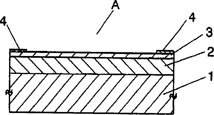 Infrared radiating element and gas sensor using the same