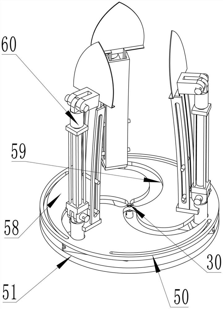 Jar-planted plant transplanting machine with flower jar carrying function for garden