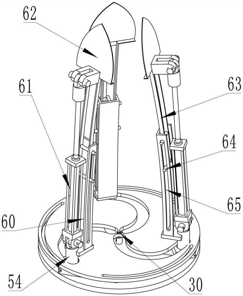 Jar-planted plant transplanting machine with flower jar carrying function for garden