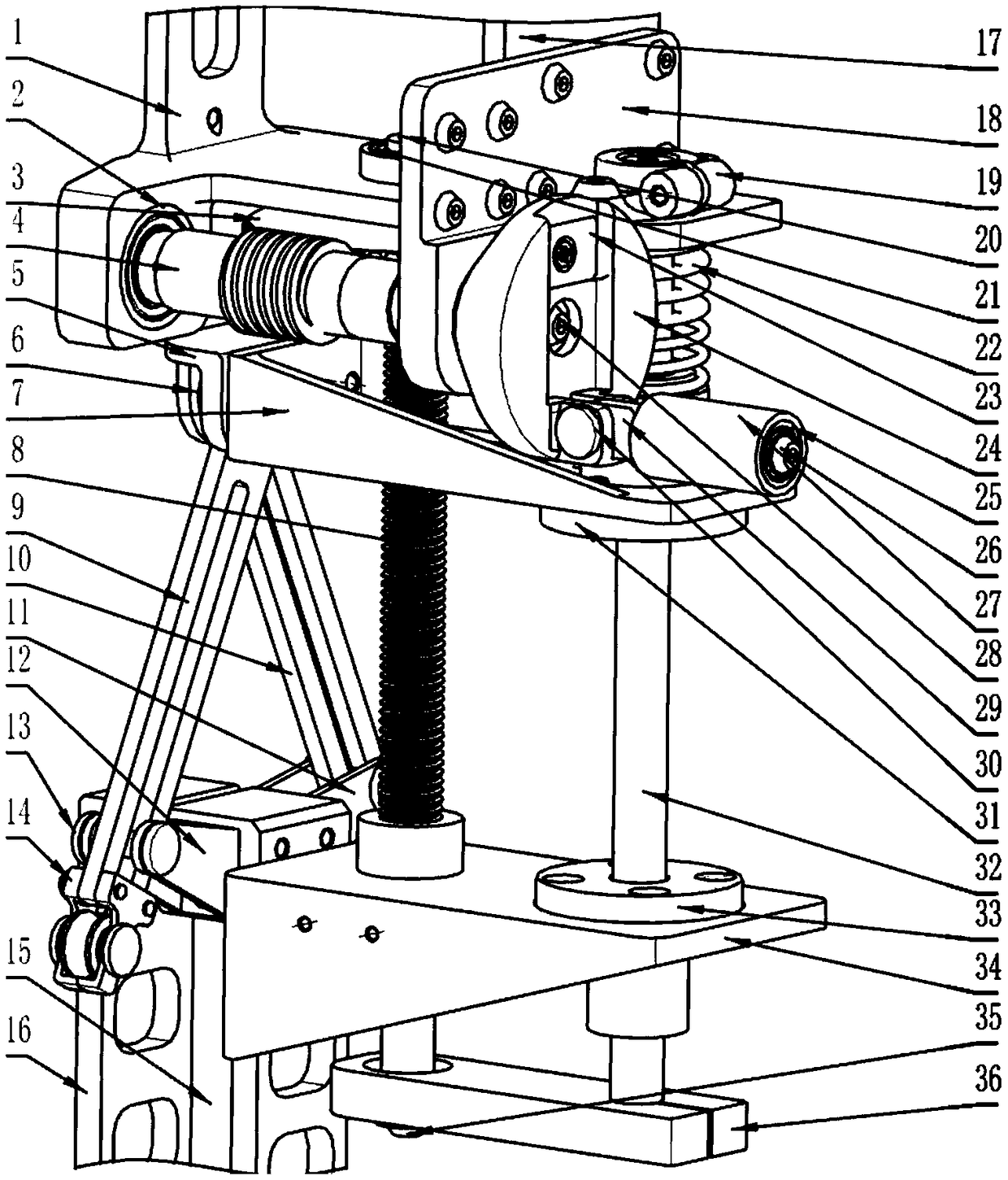 An arm length adjustment device for an upper limb exoskeleton rehabilitation robot