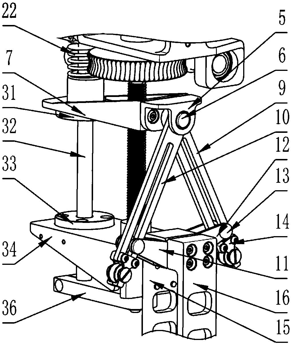 An arm length adjustment device for an upper limb exoskeleton rehabilitation robot