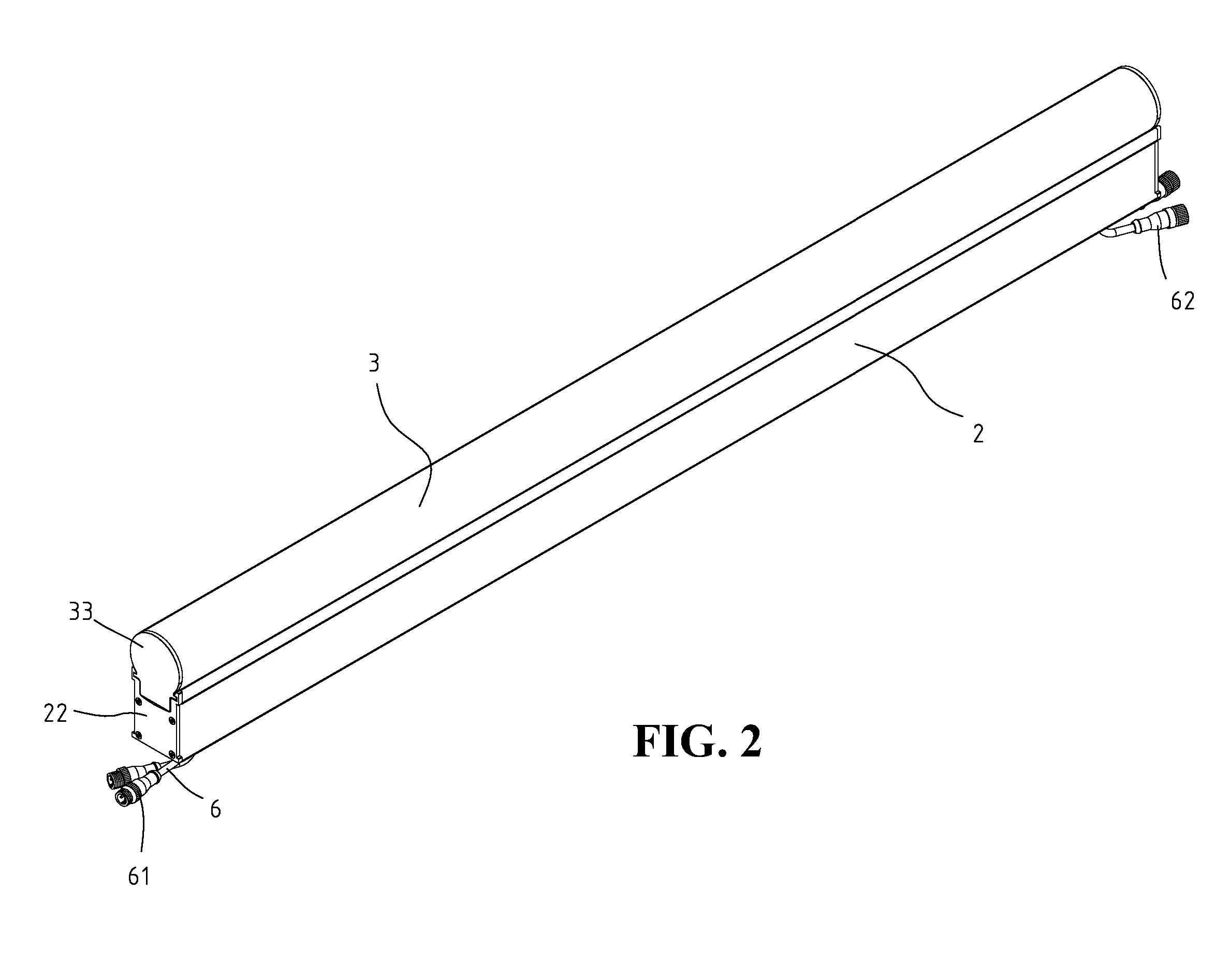 Structure For A High Efficiency And Water-Proof Lighting Device