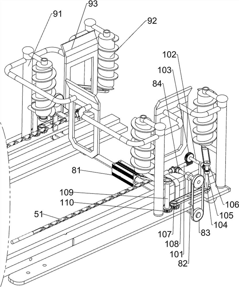 Batch drilling device for PVC boards