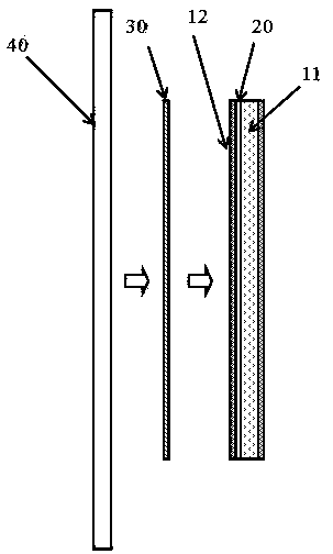 Intelligent card and mobile terminal battery composite structure