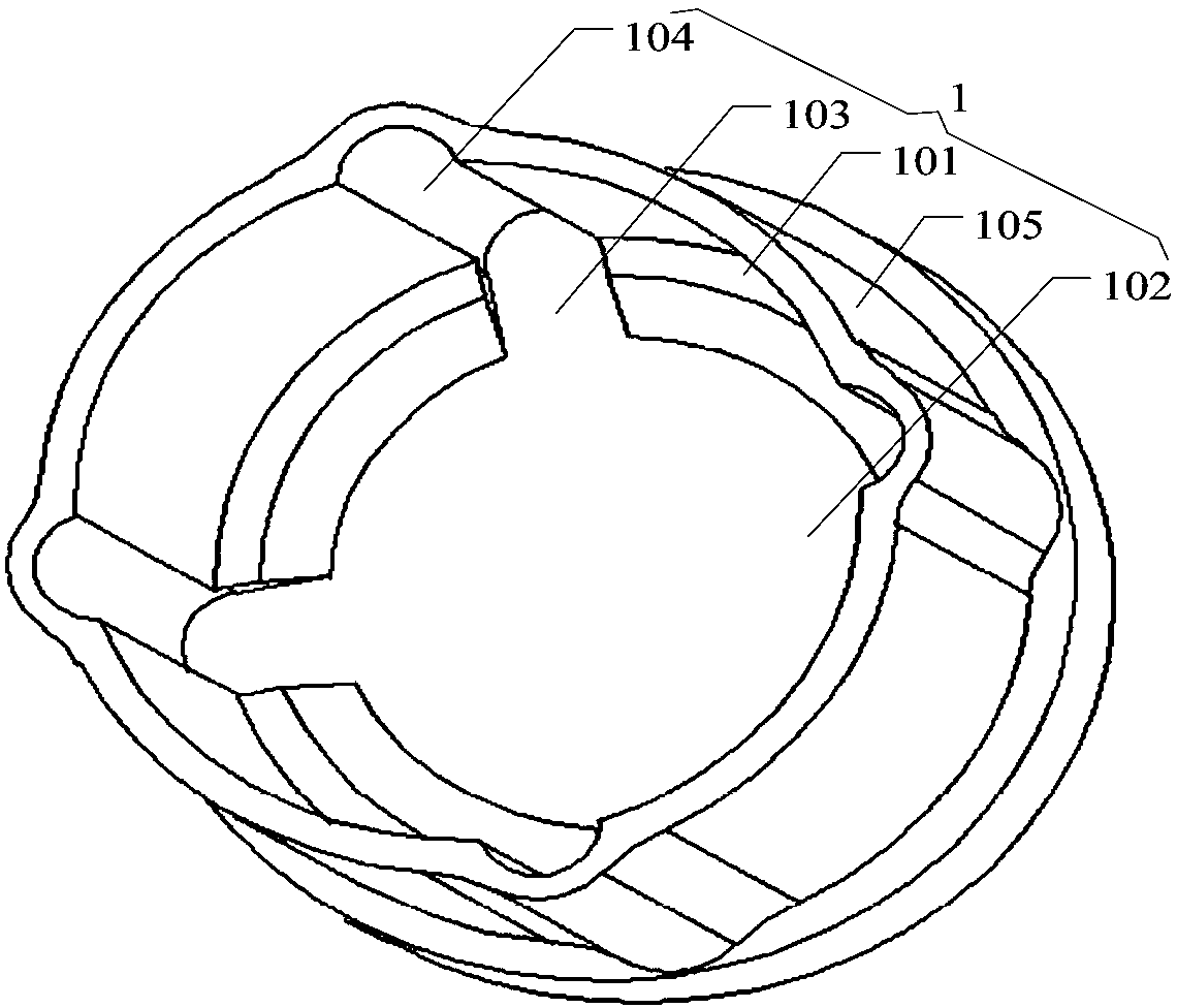 Flue-cured tobacco cup capable of removing tobacco tar easily and heating device based on flue-cured tobacco cup