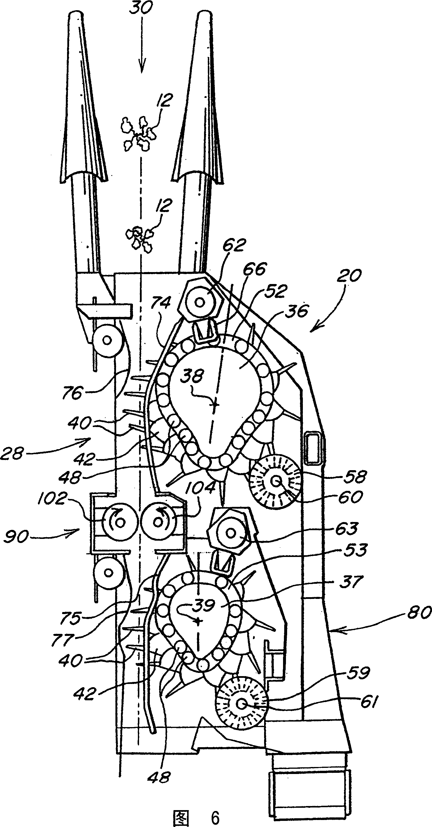 Cotton conditioner for a cotton harvester