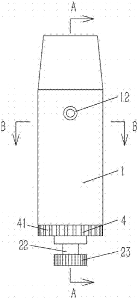 Pressure release nozzle applied to filtering machine