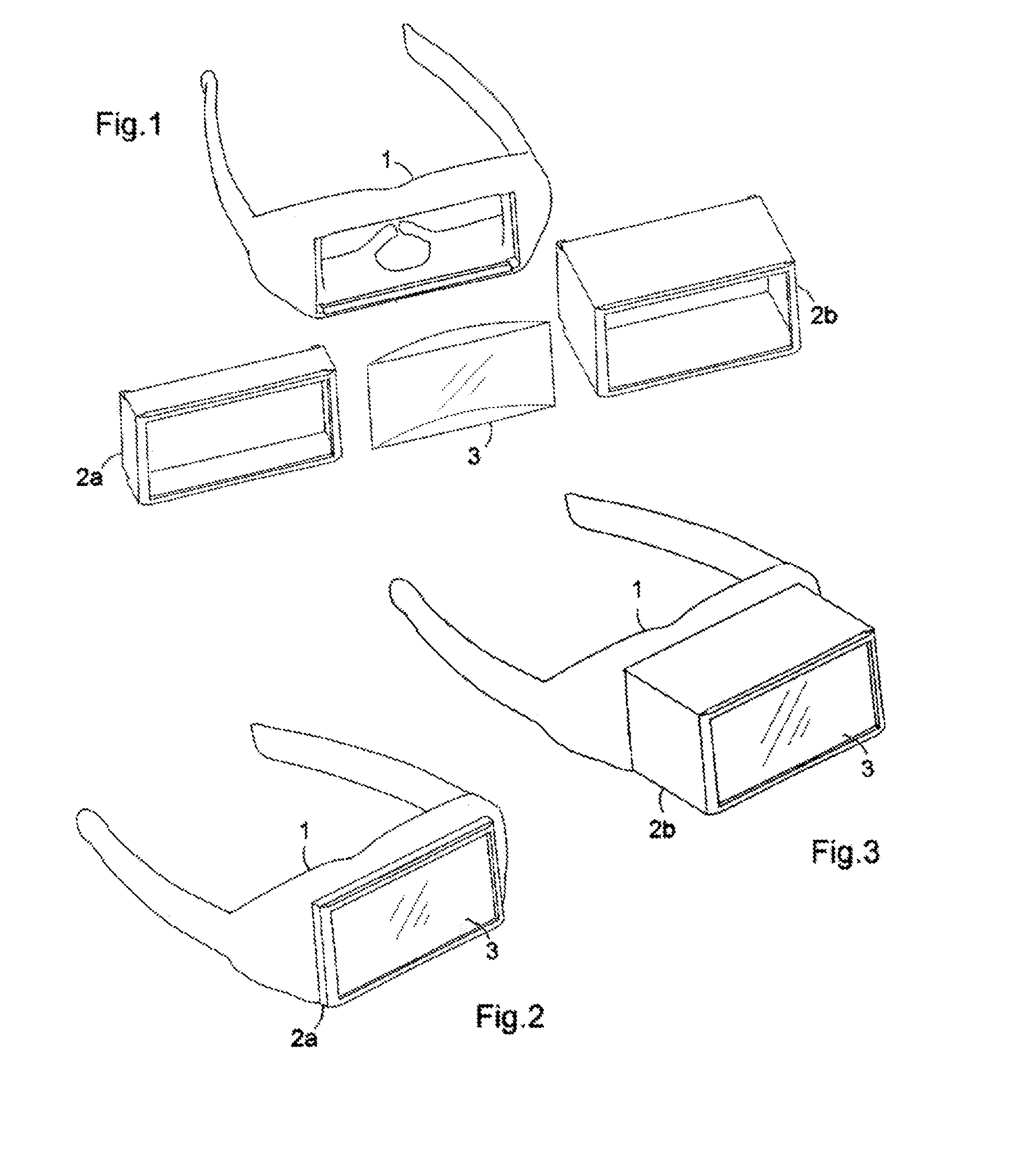 Holographic 3D eyewear for video gaming