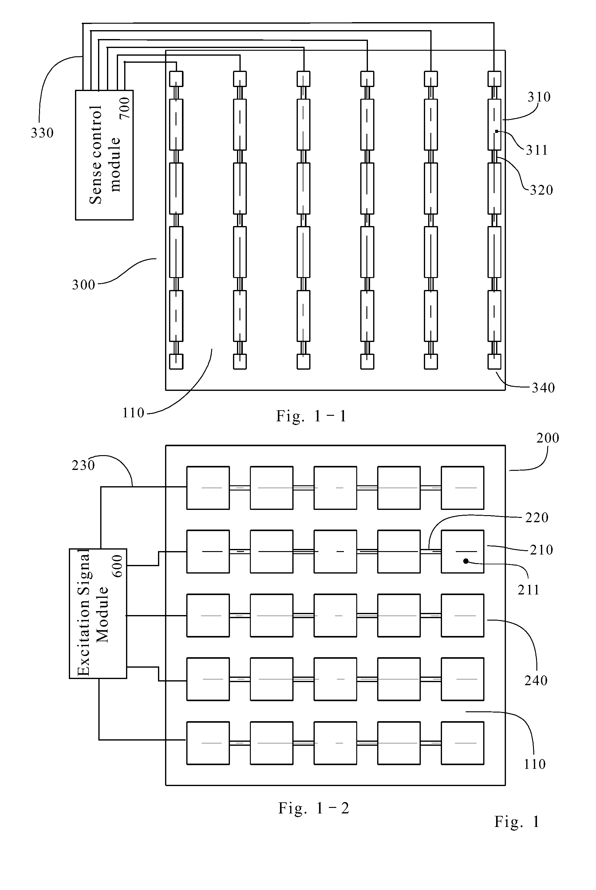 Mutual capacitance touch screen and combined mutual capacitance touch screen