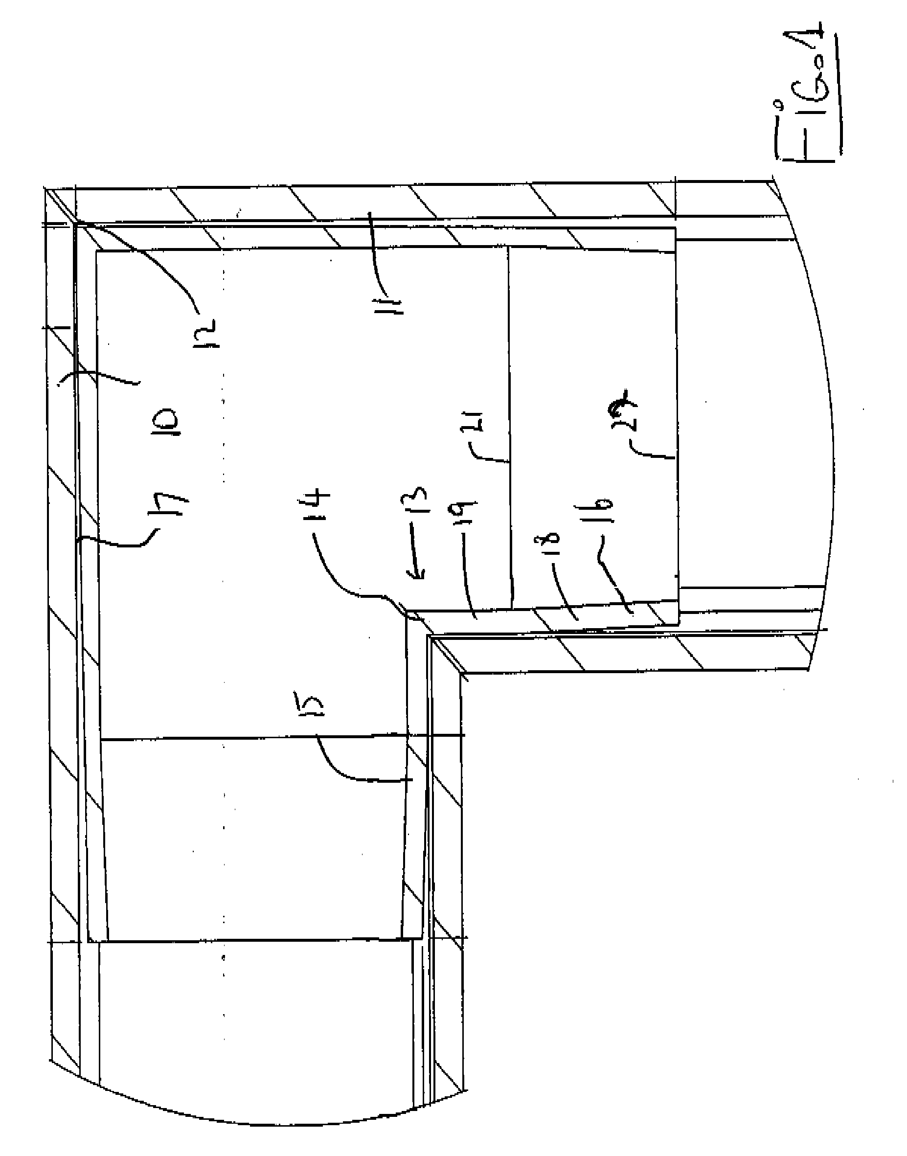 Corner joint for pultruded window frame