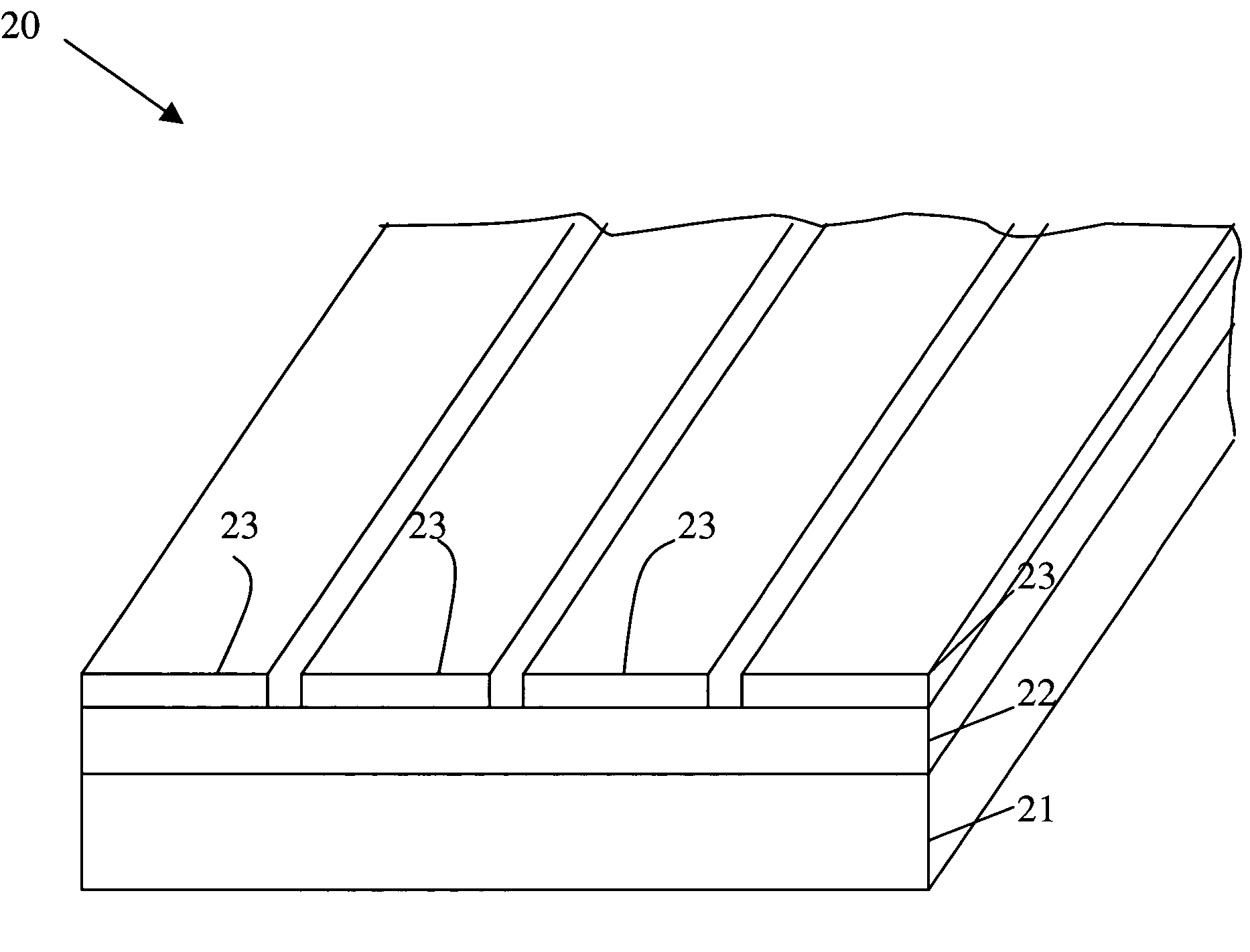 Dropwise deposition of a patterned oxide superconductor