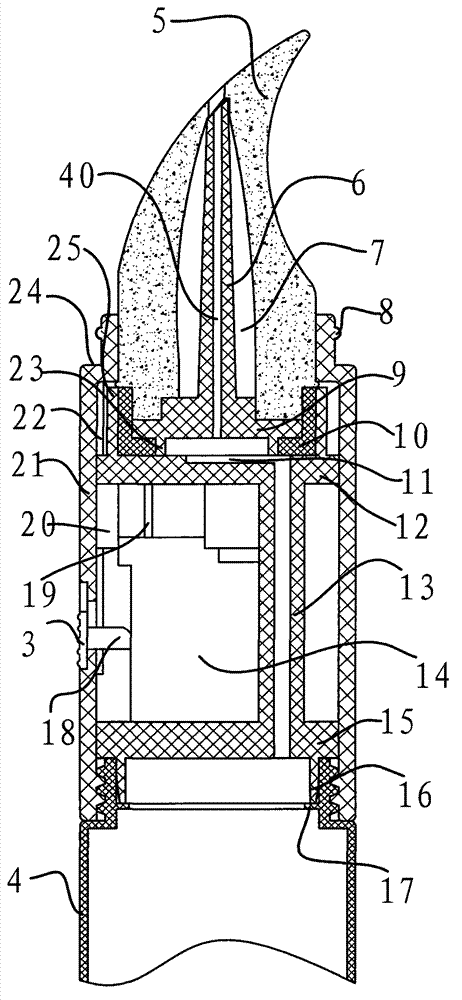 Vibration type applicator