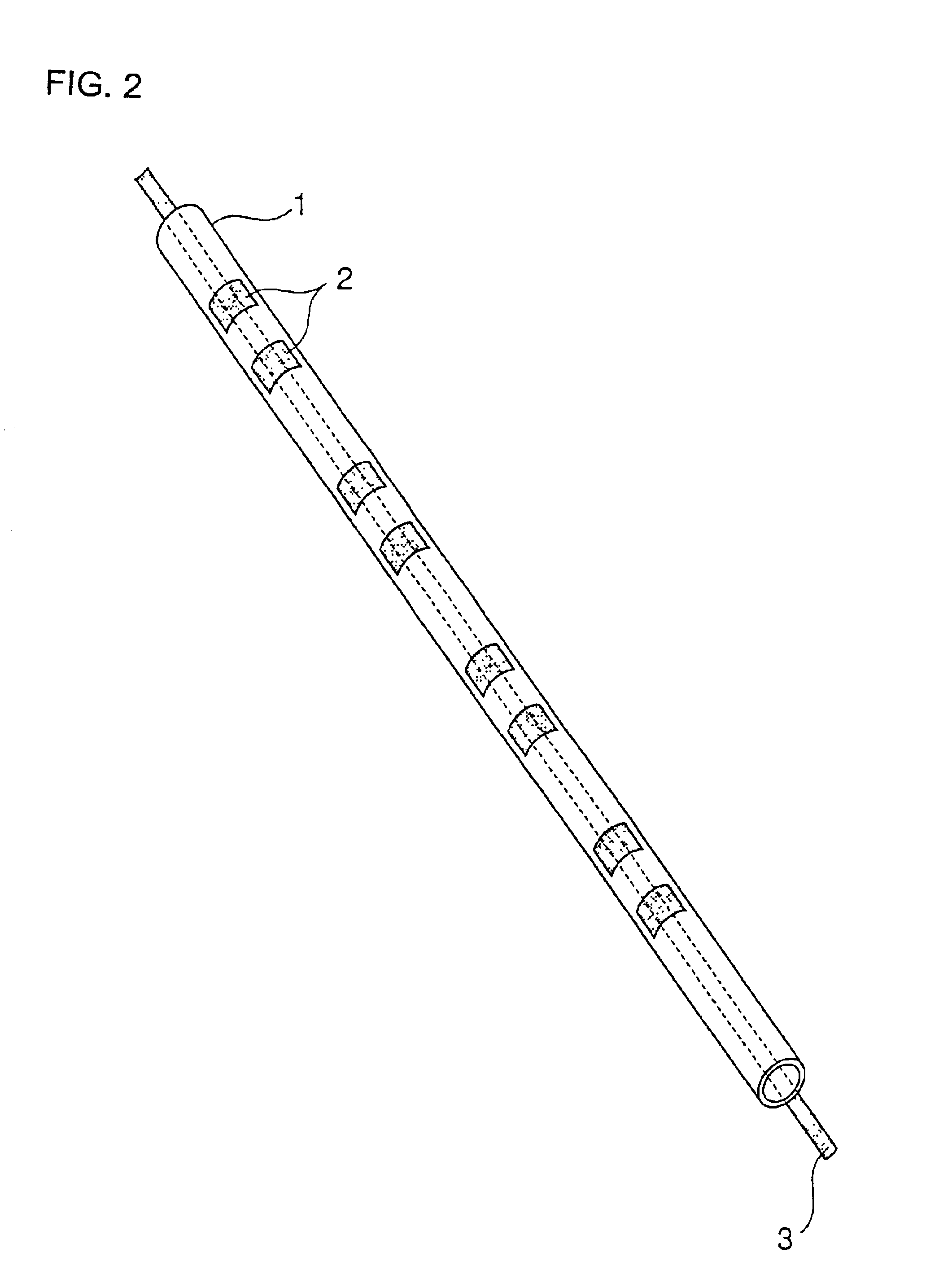 Method of forming phosphor layer of gas discharge tube