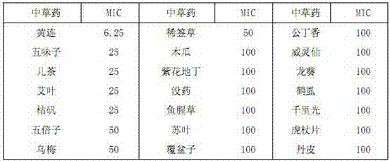 Traditional Chinese medicinal recipe for inhibiting Edwardsiella tarda