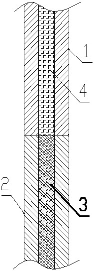 Sweating hollow unit, sweating hollow structure and clothing using the structure