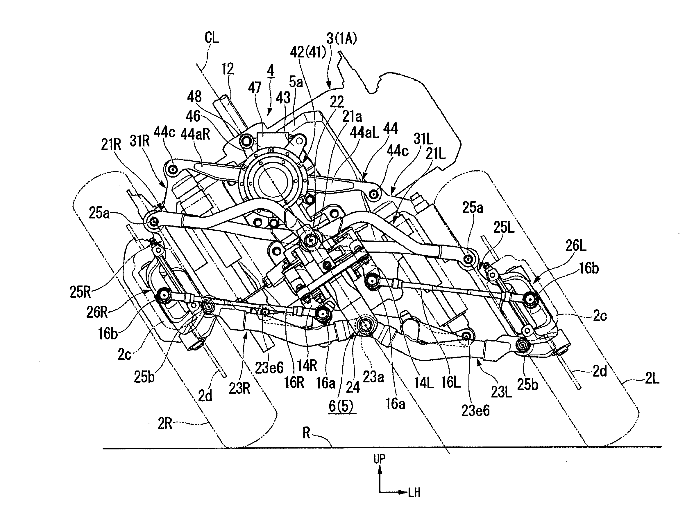 Rolling type vehicle