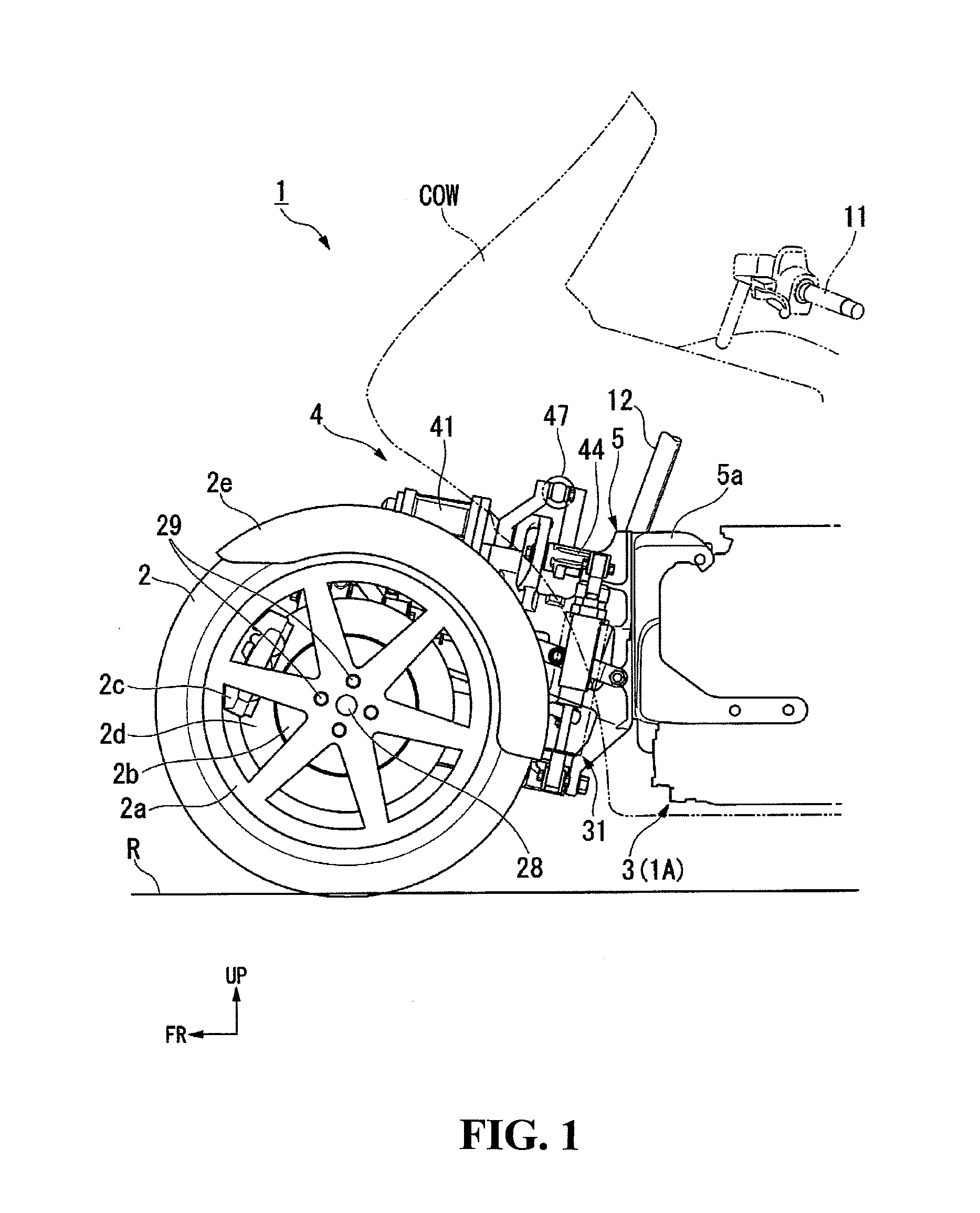 Rolling type vehicle