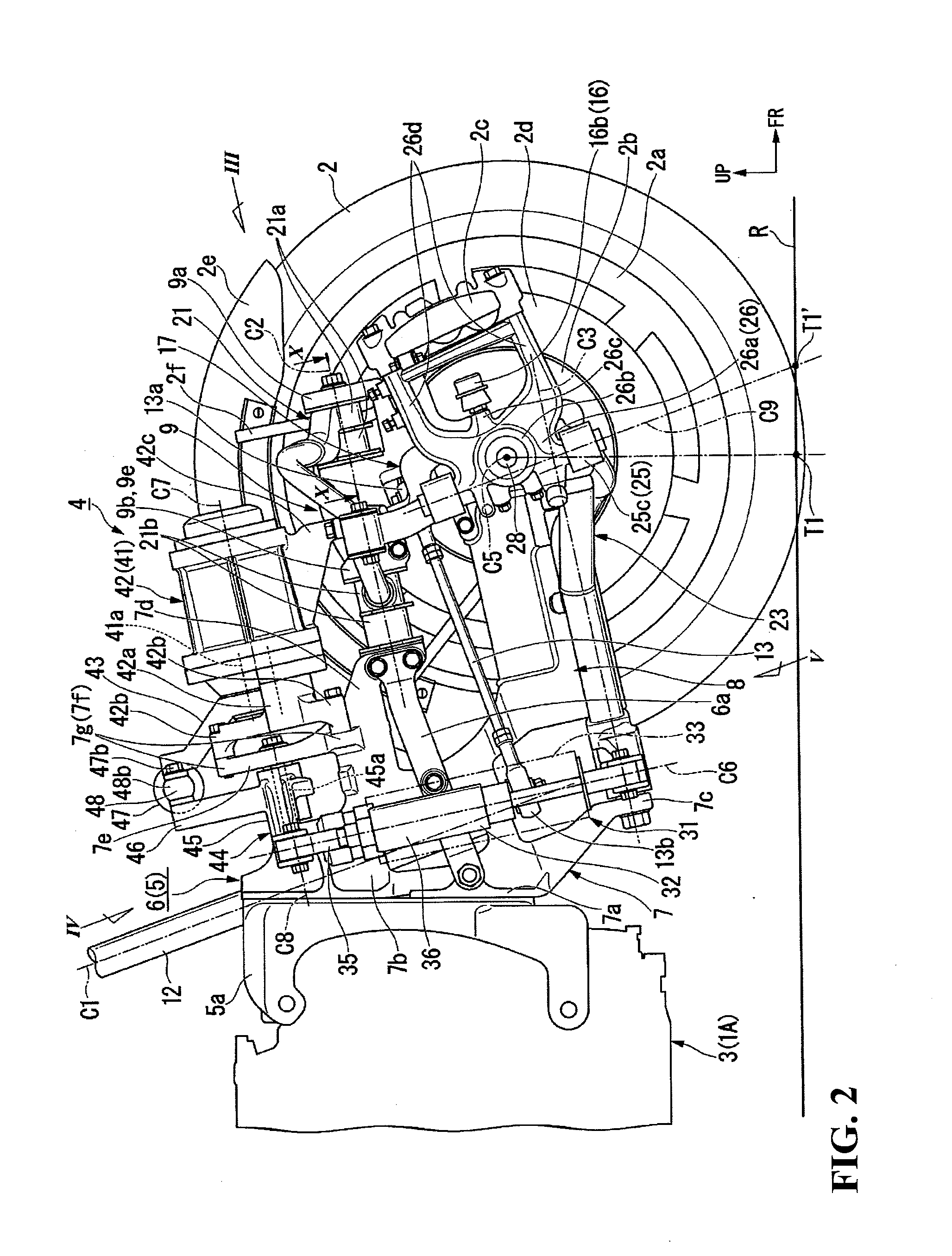 Rolling type vehicle