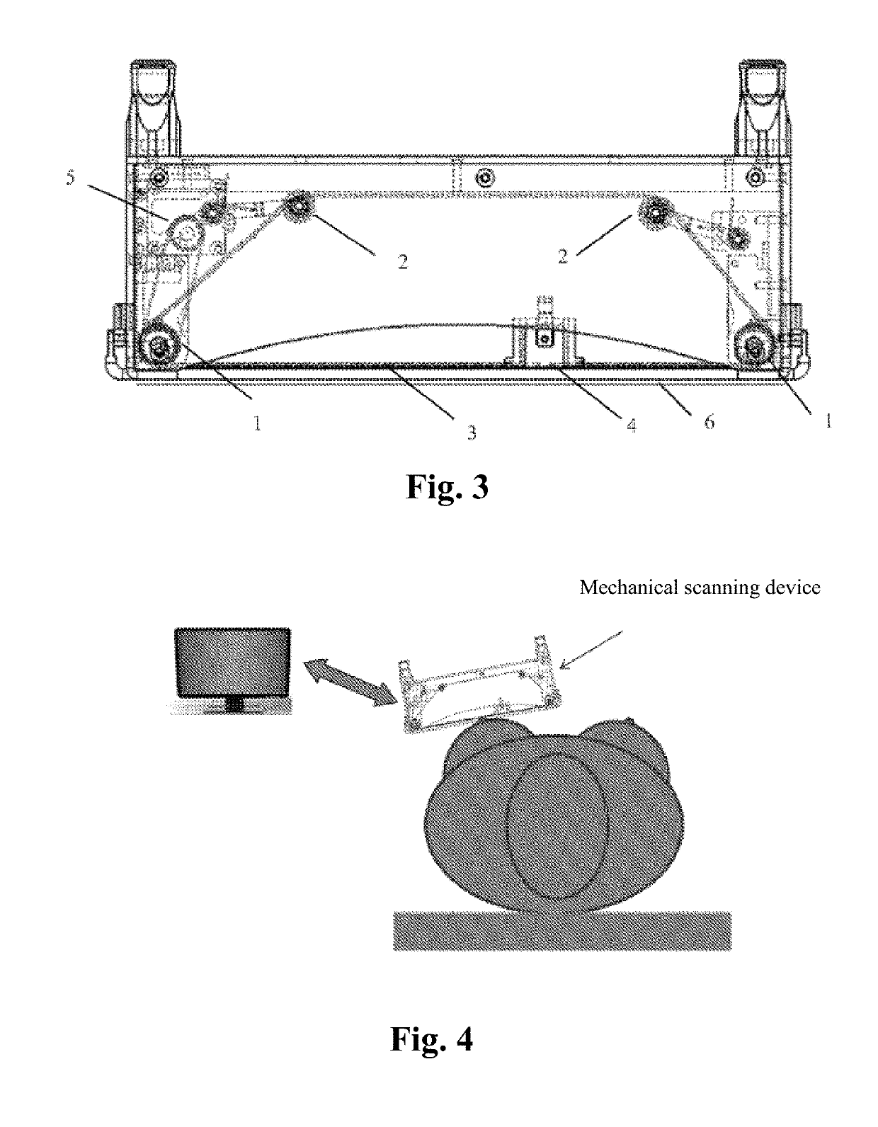 Fully automatic ultrasonic scanner and scan detection method