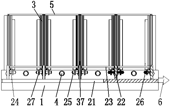 Greenhouse structure with conveniently replaceable greenhouse film