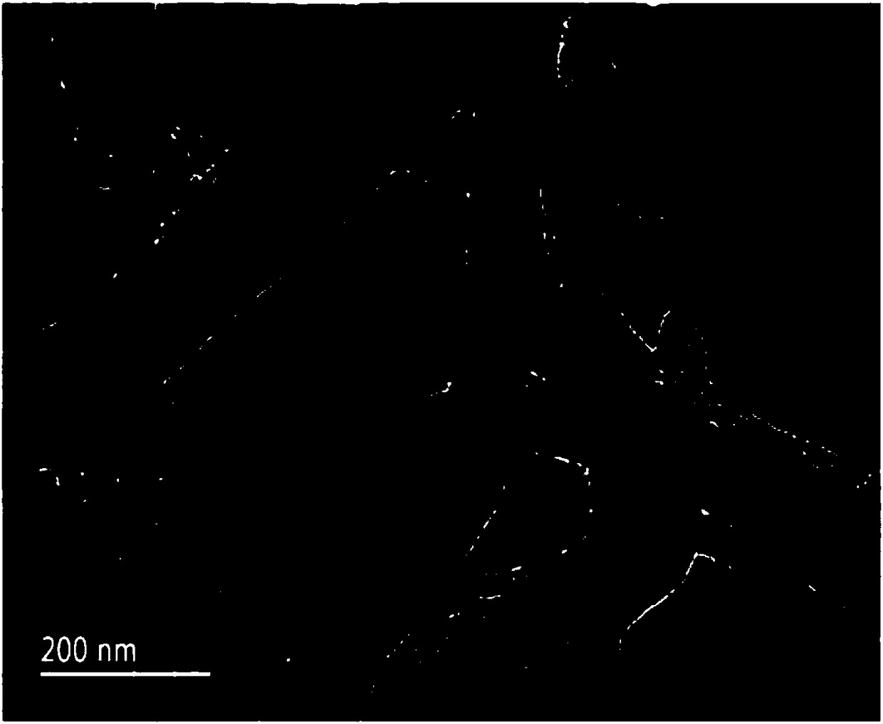 Preparation method of hollow tubular lithium-rich manganese-based positive electrode material