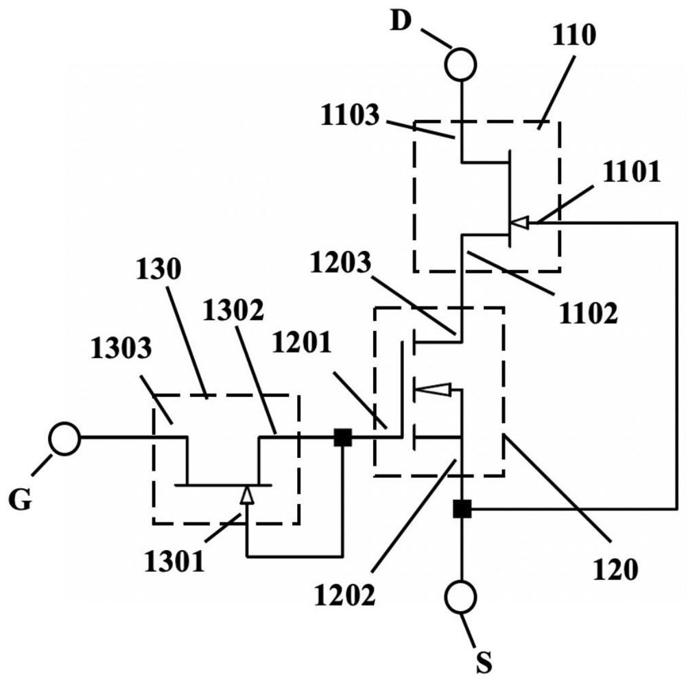 Cascaded Circuits and Cascaded Devices Based on Gate Protection