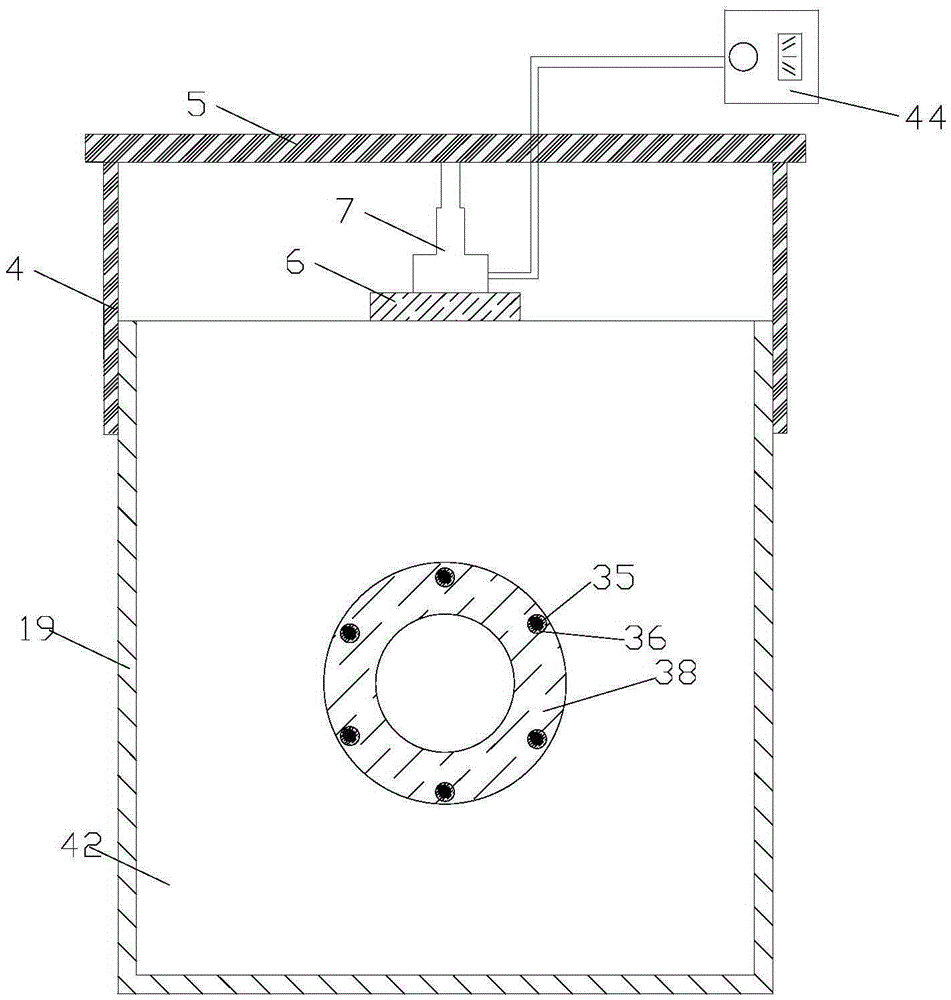 A test method and device for simulating formation deformation caused by pipe jacking construction