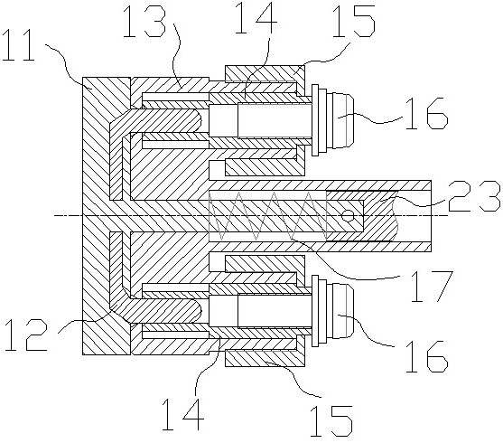 An electromagnetic pressing type automatic throwing and withdrawing pressure plate