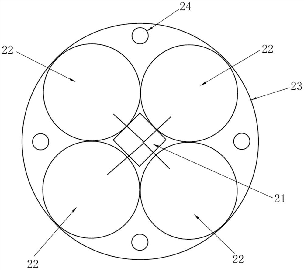 Shipborne water quality stratified sampling device