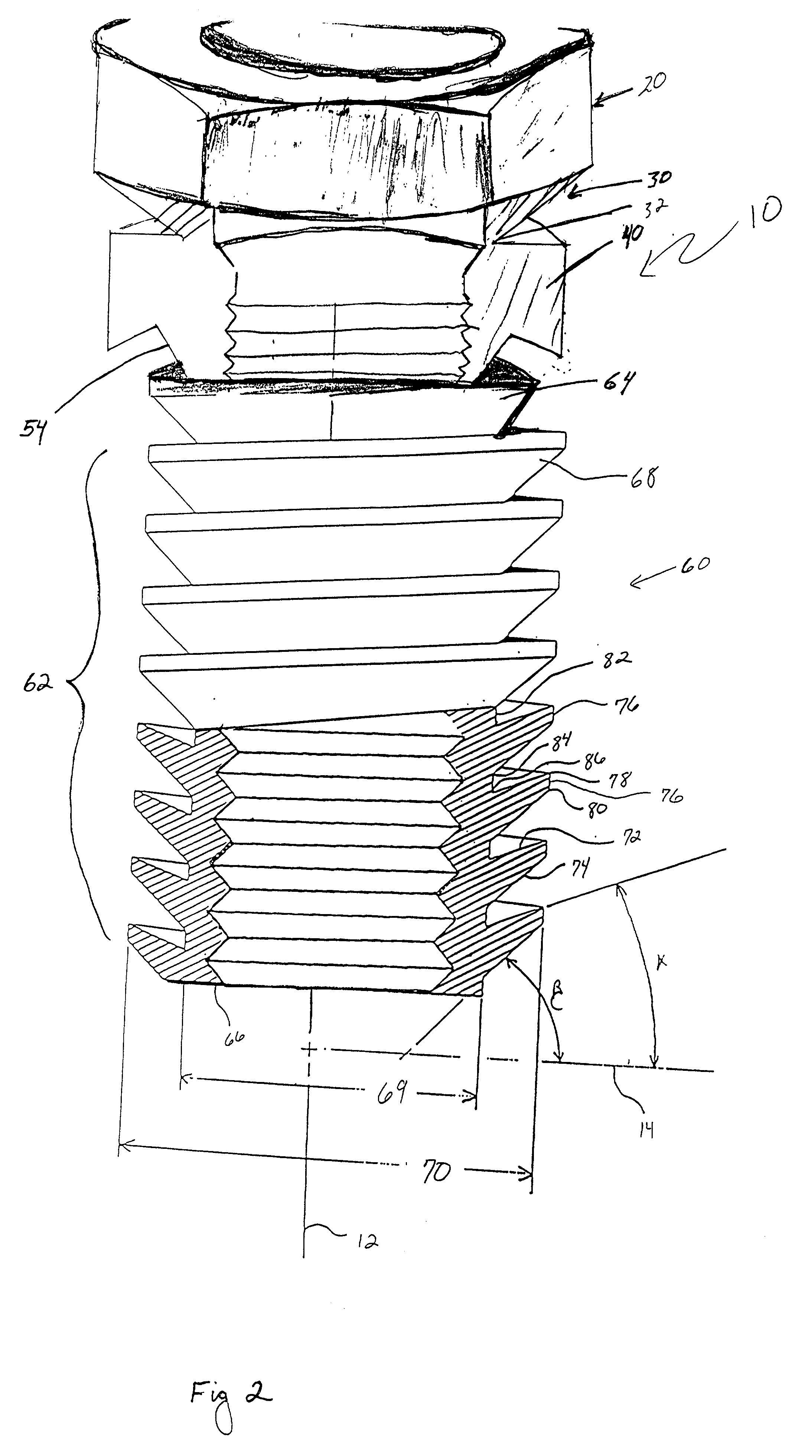 Thread repair insert