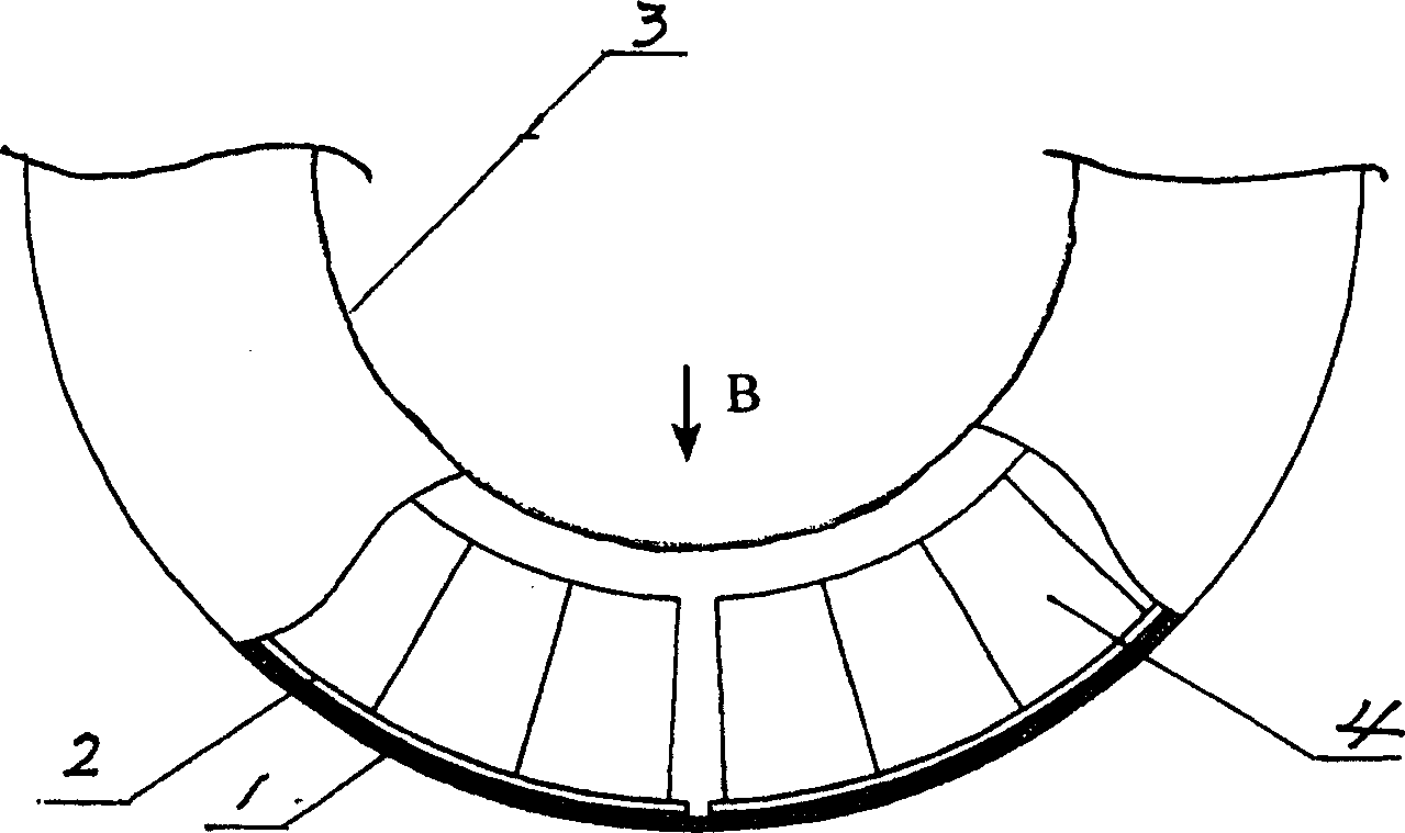 Explosion-proof tyre