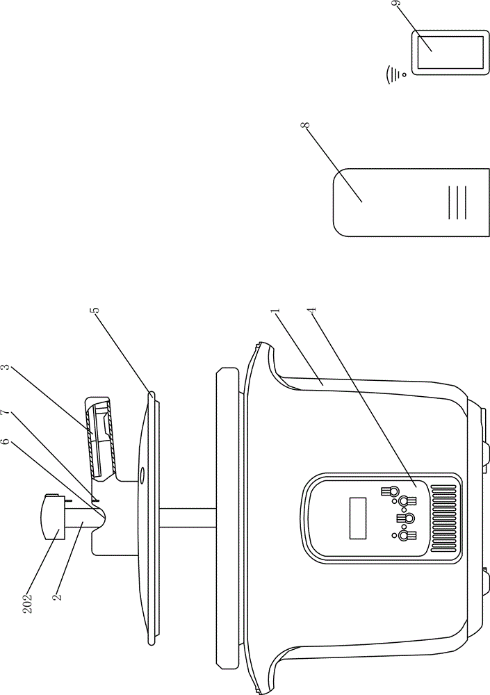 Method for guiding heathy intake salt quantity of customers and stewing system