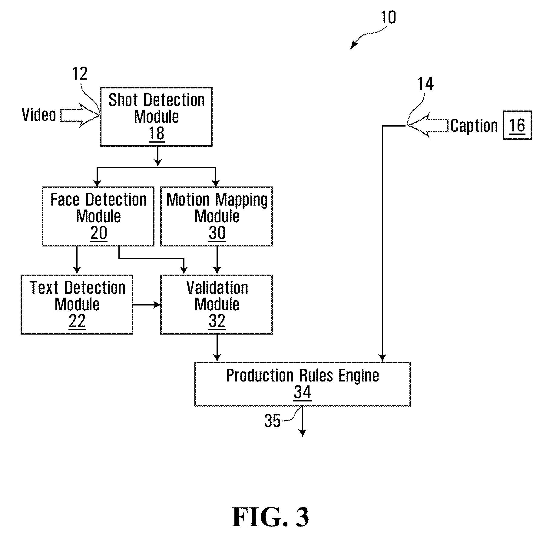 Method and apparatus for caption production