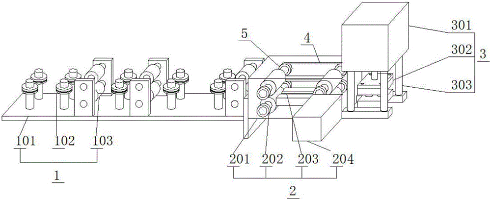 Novel length measuring and shearing device for soft magnetic stripes